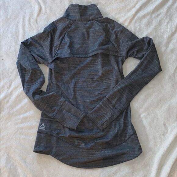 Reebok heathered gray quarter zip | Sz XS - Picture 7 of 7